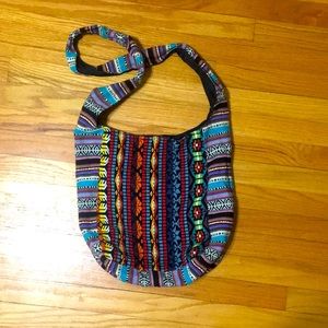 Tribal shoulder bag